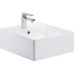 CASKET TABLE TOP WASH BASIN SNOW WHITE