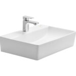 CALBURT TABLE TOP THIN RIM WB SN WHITE