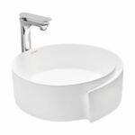 CREME TABLE TOP WASH BASIN SNOW WHITE