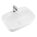 CLEONE TABLE TOP THINRIM WASH BASIN SNW