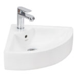 CALLIS WALL HUNG WASH BASIN SNOW WHITE