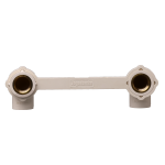 DOUBLE BRASS ELBOW